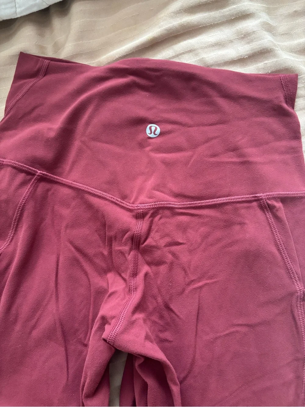 Lululemon Athletica High-Rise Crops with Pockets